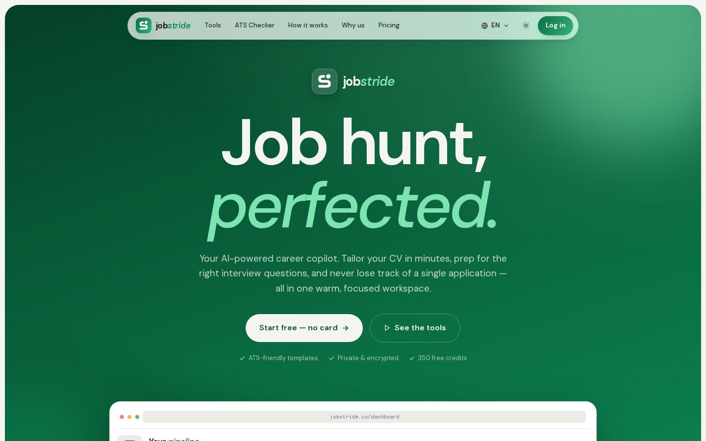 Jobstride Homepage