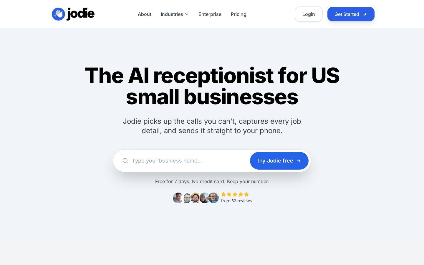 Jodie Homepage