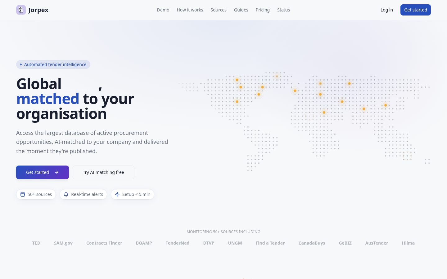 Jorpex Homepage