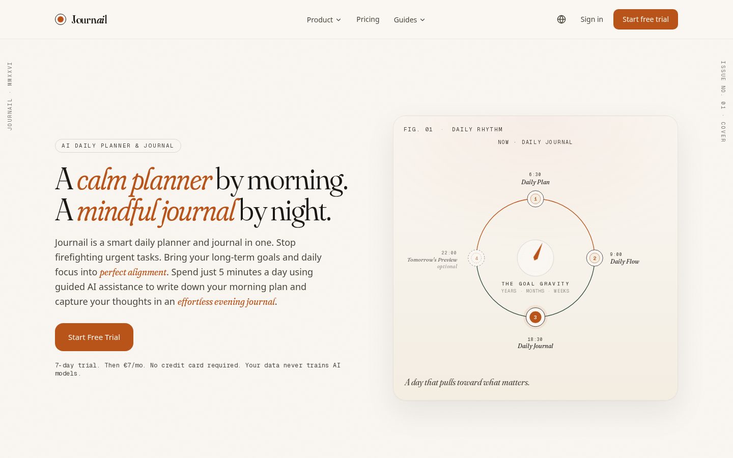 Journail Homepage