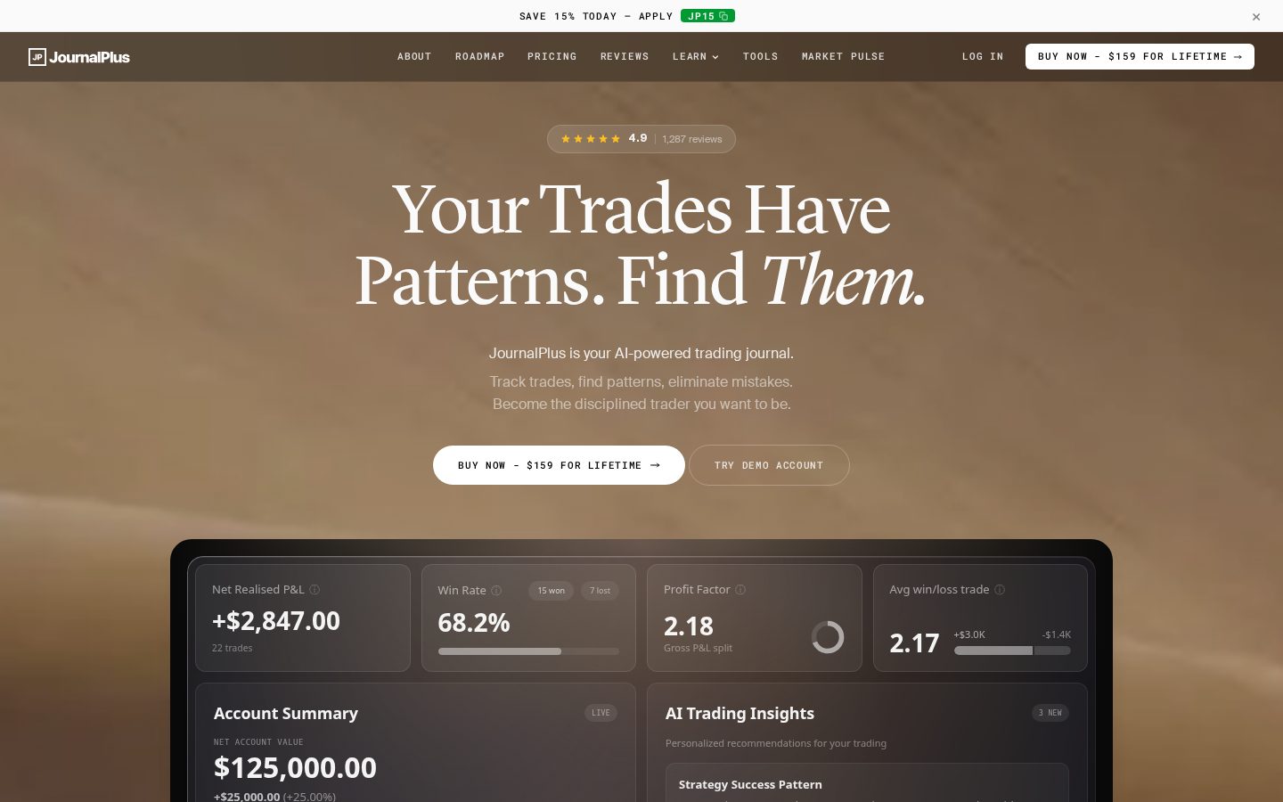 JournalPlus Homepage