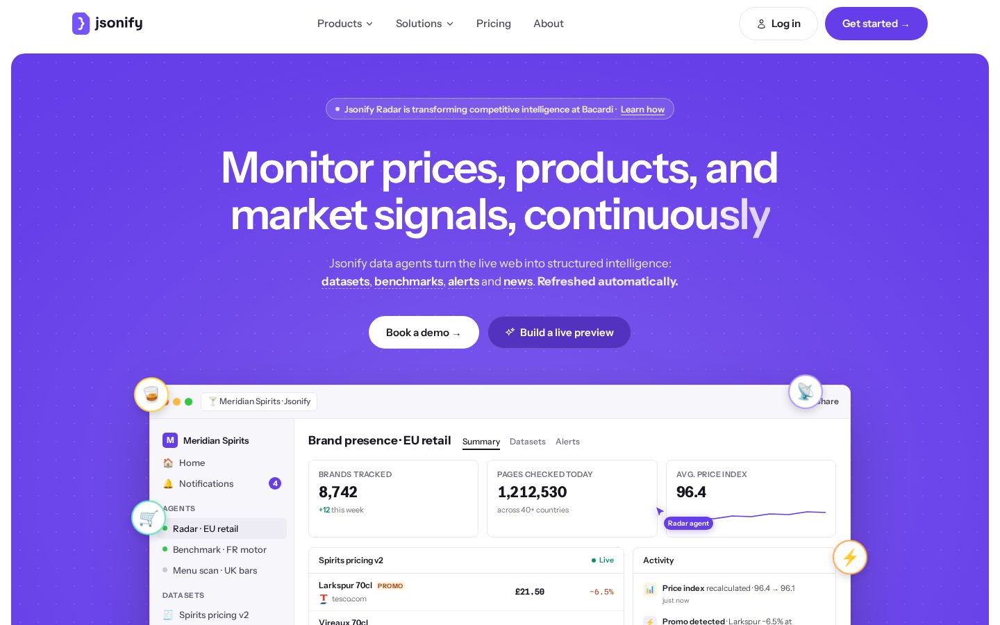 Jsonify Homepage