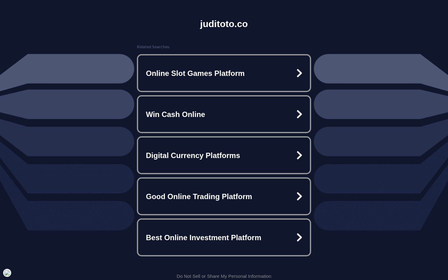 JUDITOTO Homepage