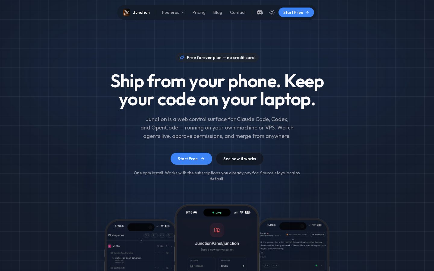 Junction Homepage