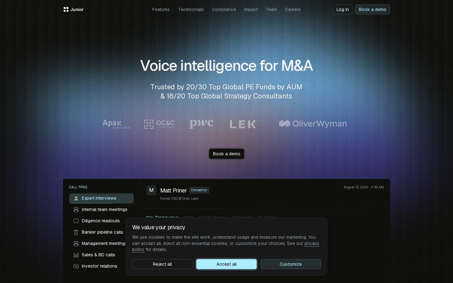 Junior Homepage