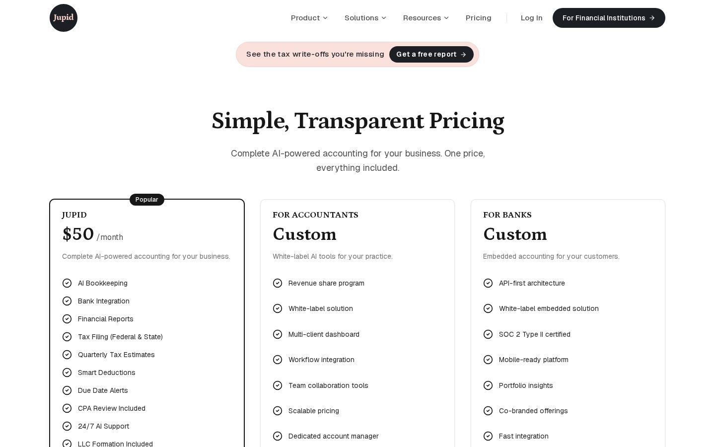 Jupid Pricing