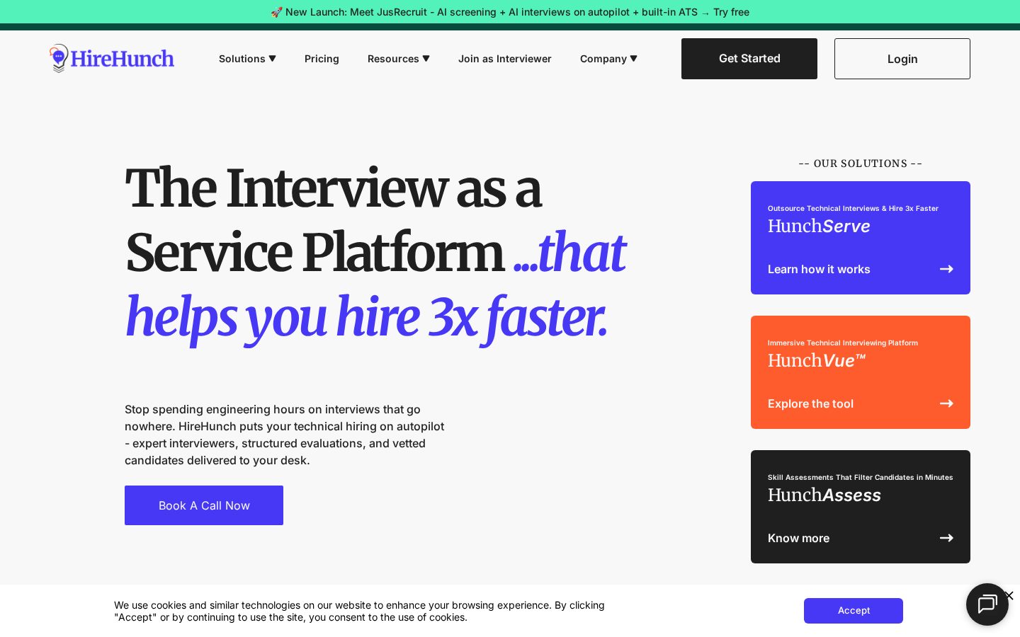 JusRecruit Homepage