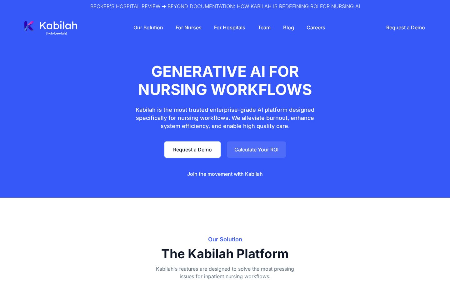Kabilah Homepage