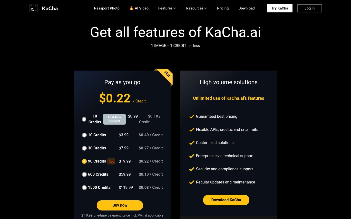 Kacha Pricing