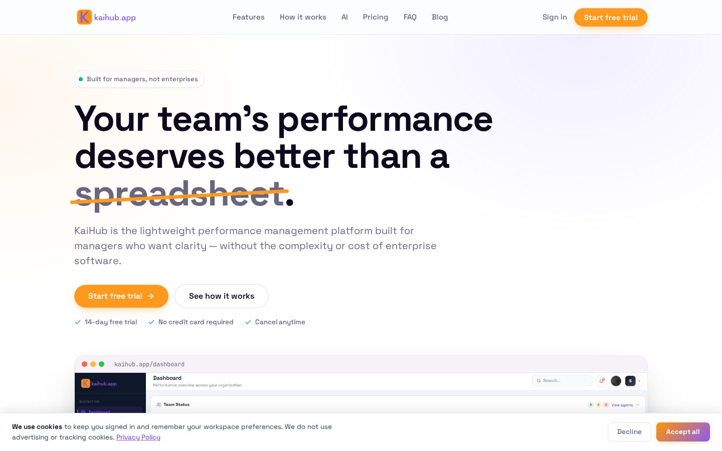 KaiHub Homepage