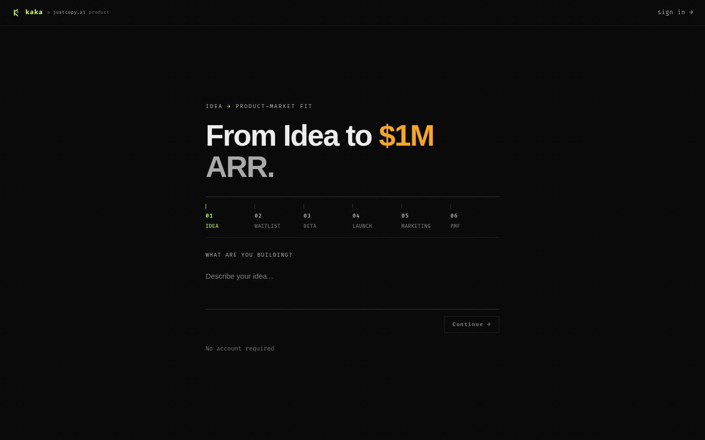 Kaka Ai Homepage