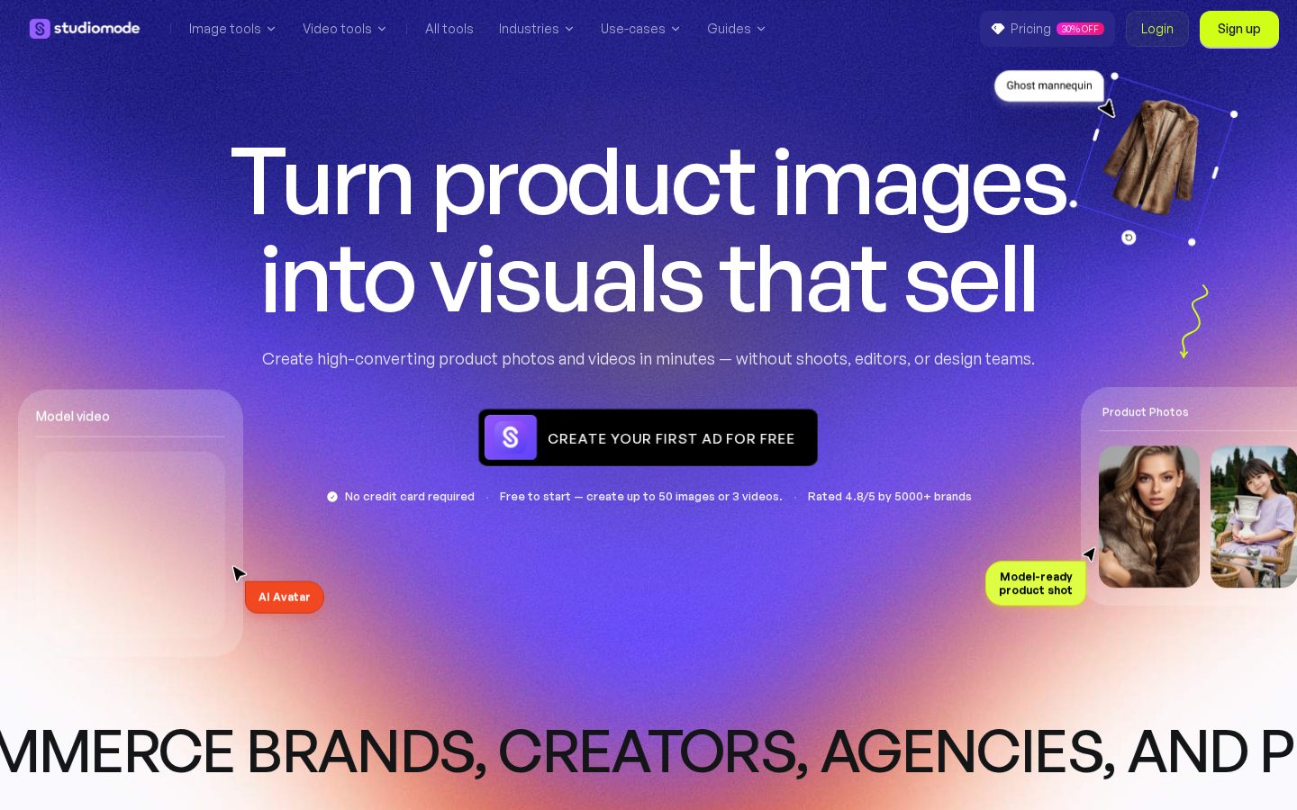 Kalakaar AI Homepage
