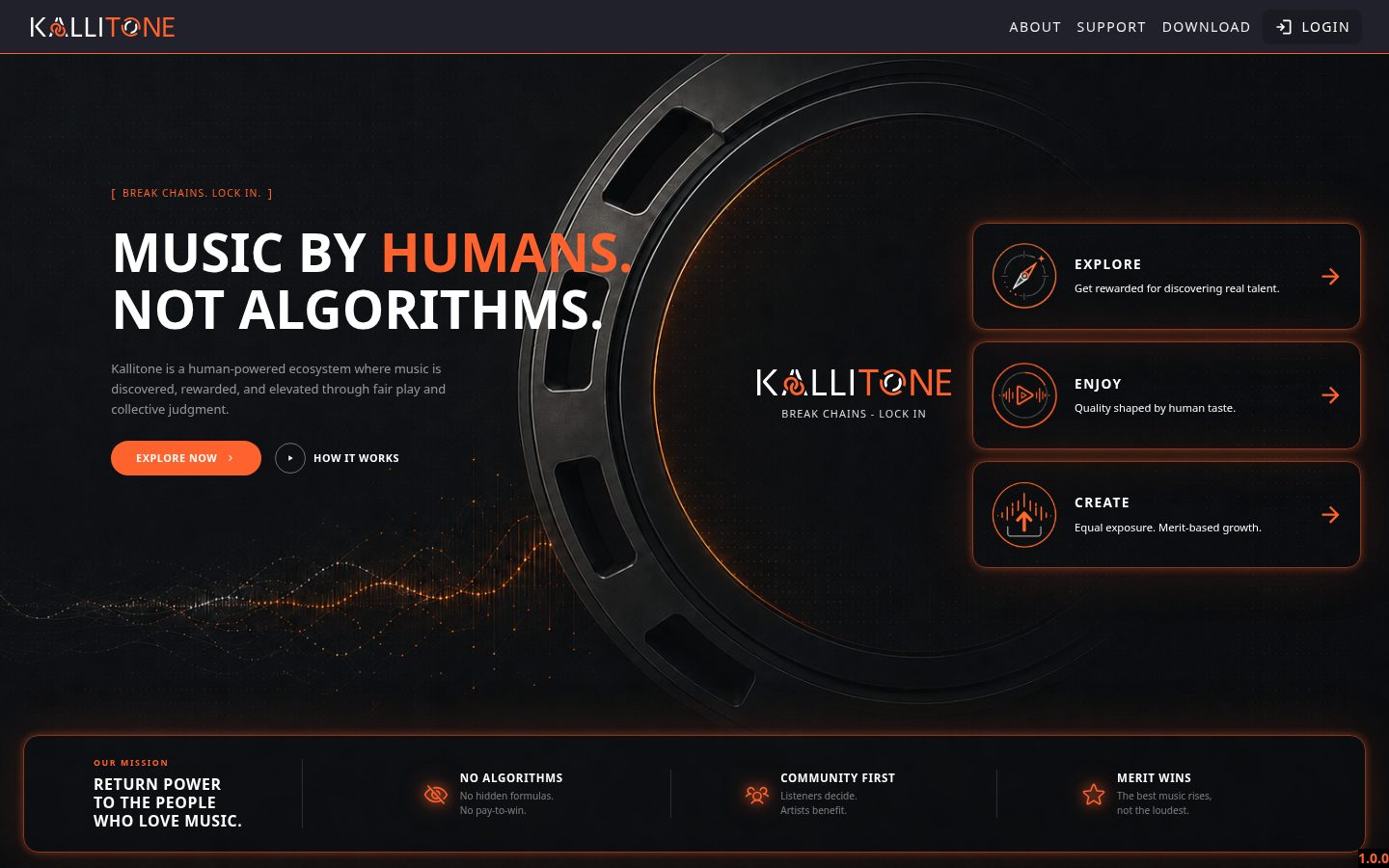 Kallitone Homepage