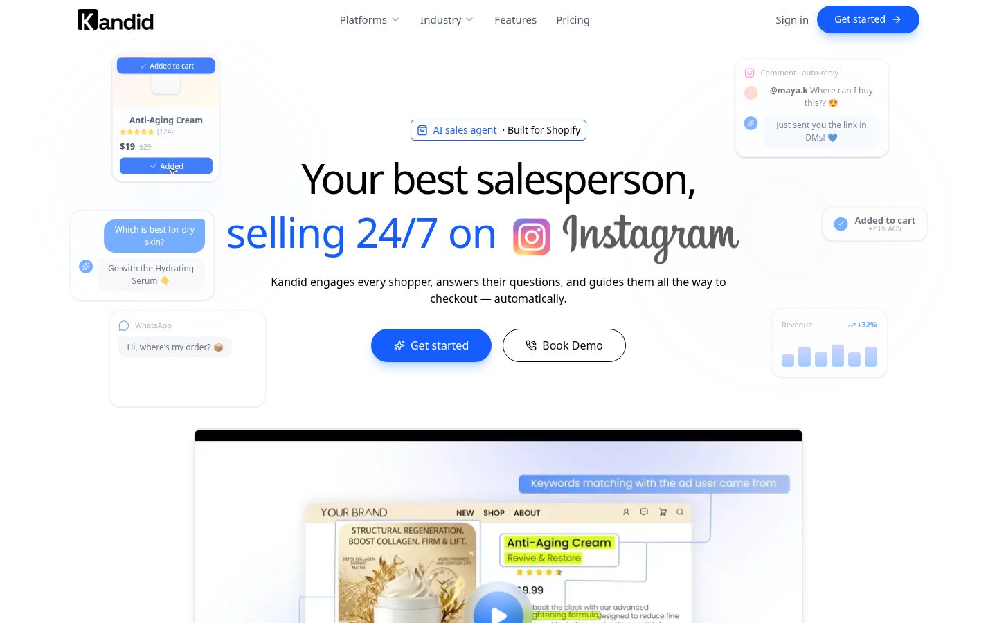 Kandid Homepage