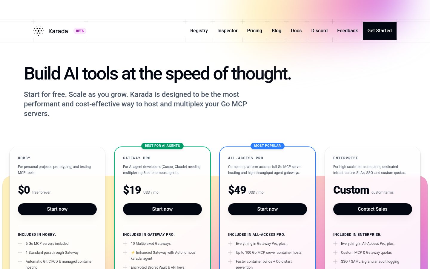 Karada.ai Pricing