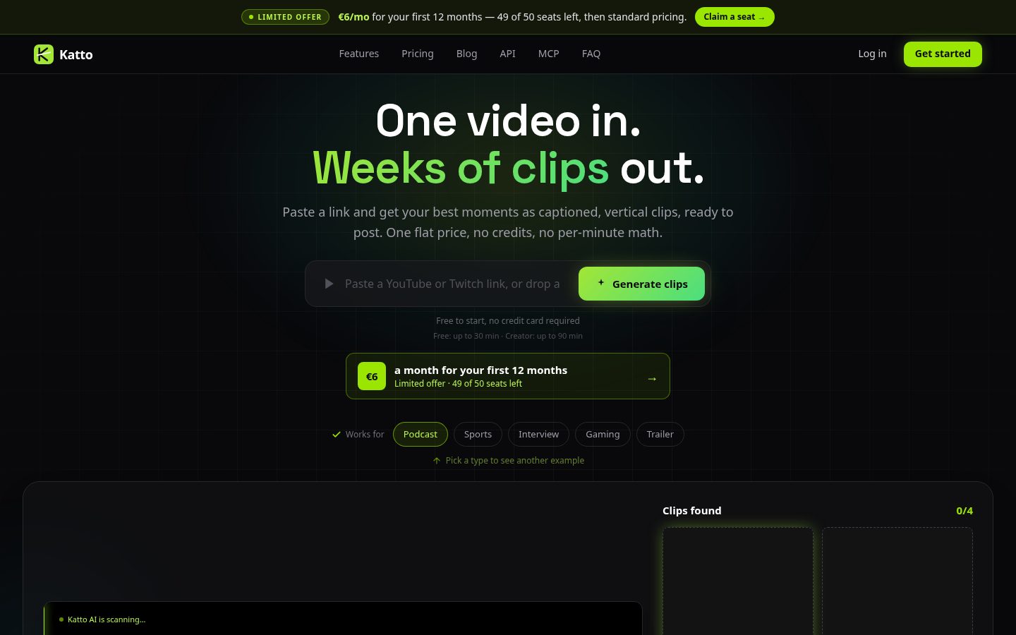 Katto Homepage