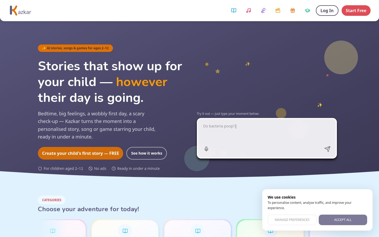 Kazkar Homepage