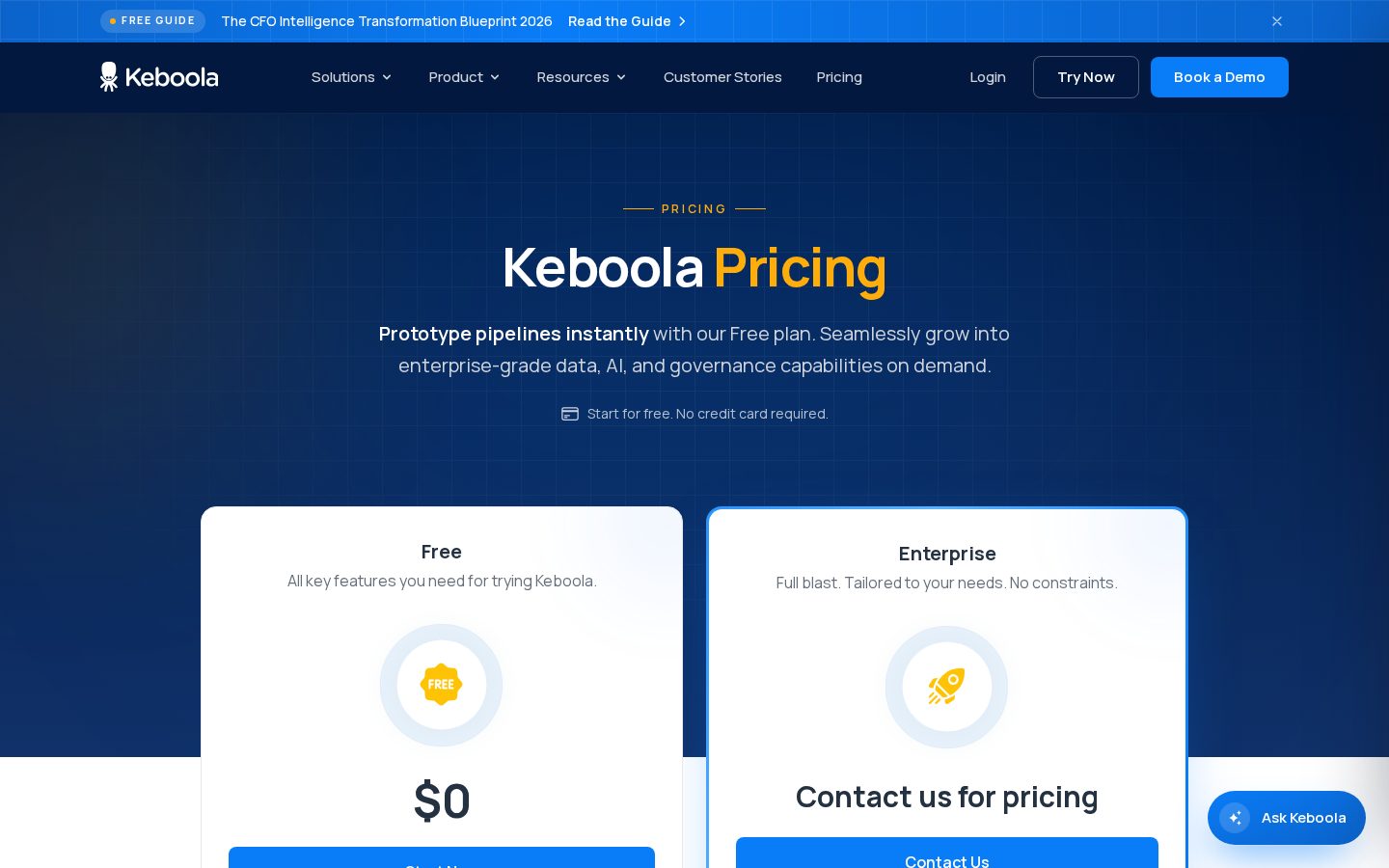 Keboola MCP Server Pricing