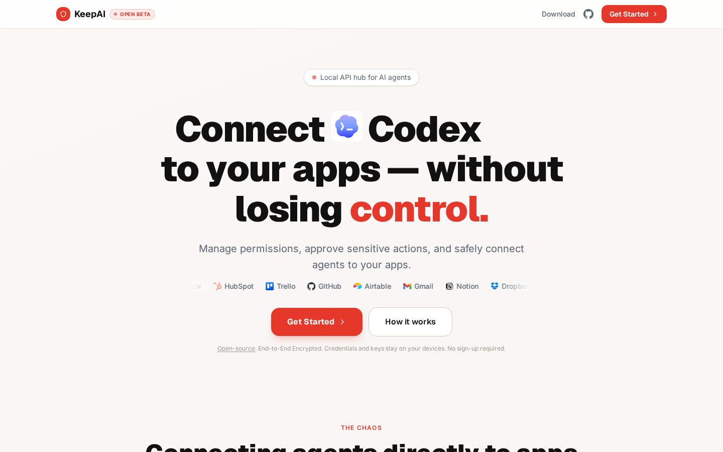 KeepAI Homepage