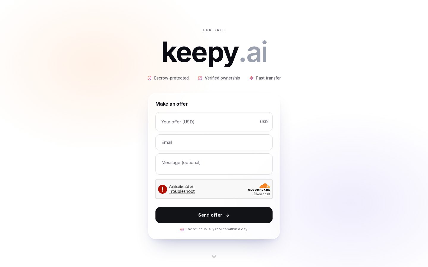 Keepy Homepage