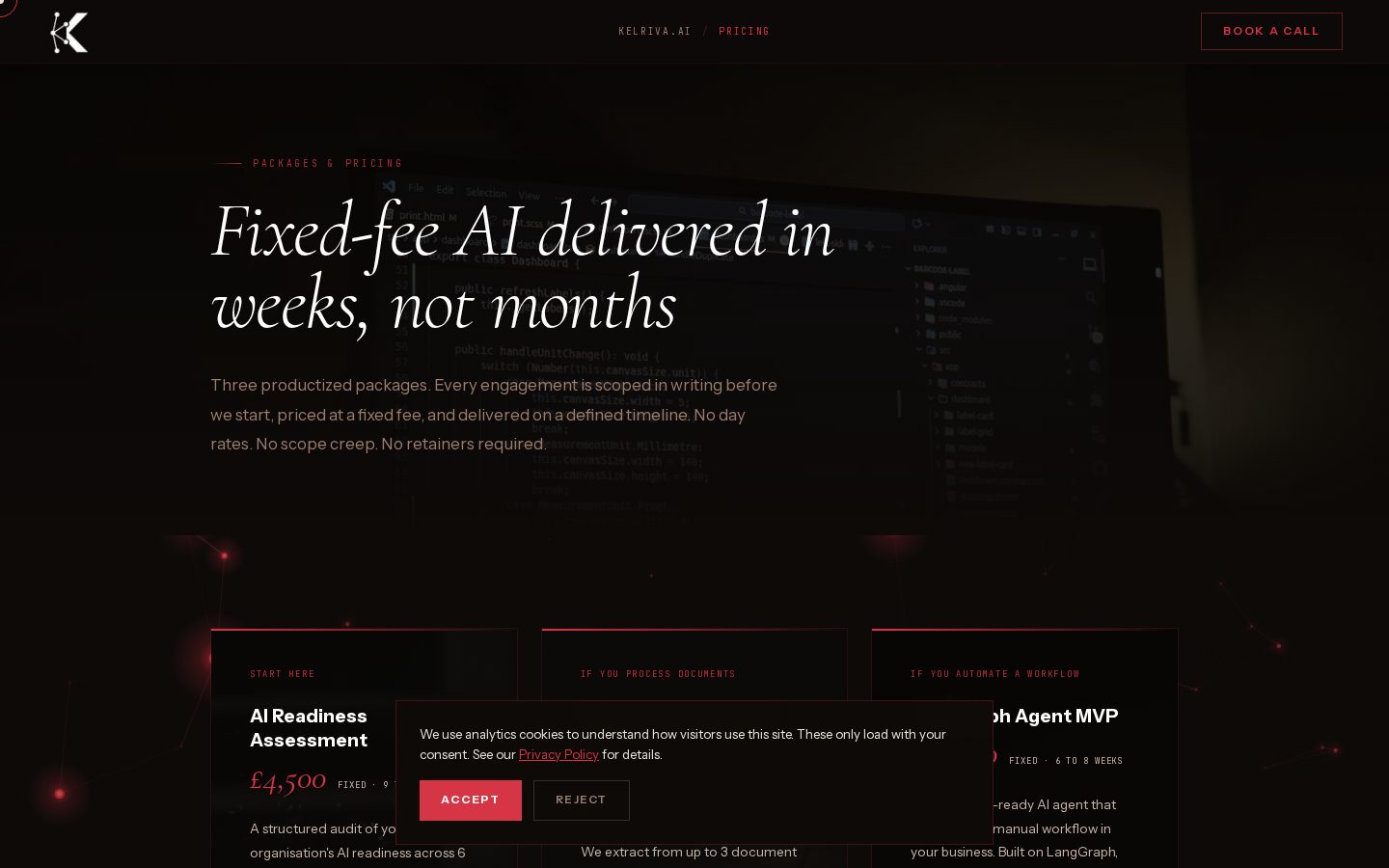 Kelriva AI Pricing