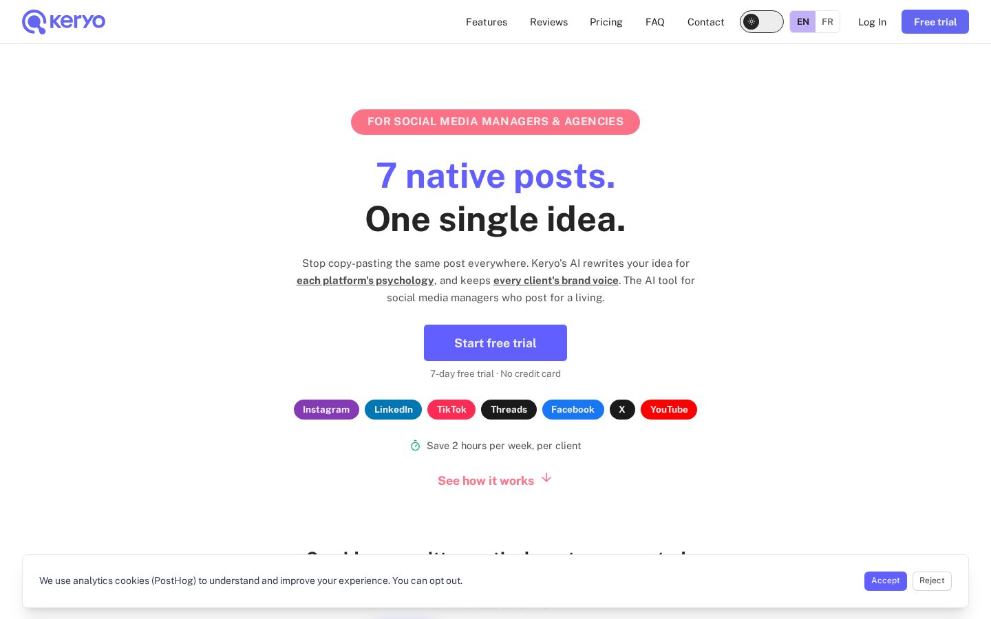 Keryo Homepage
