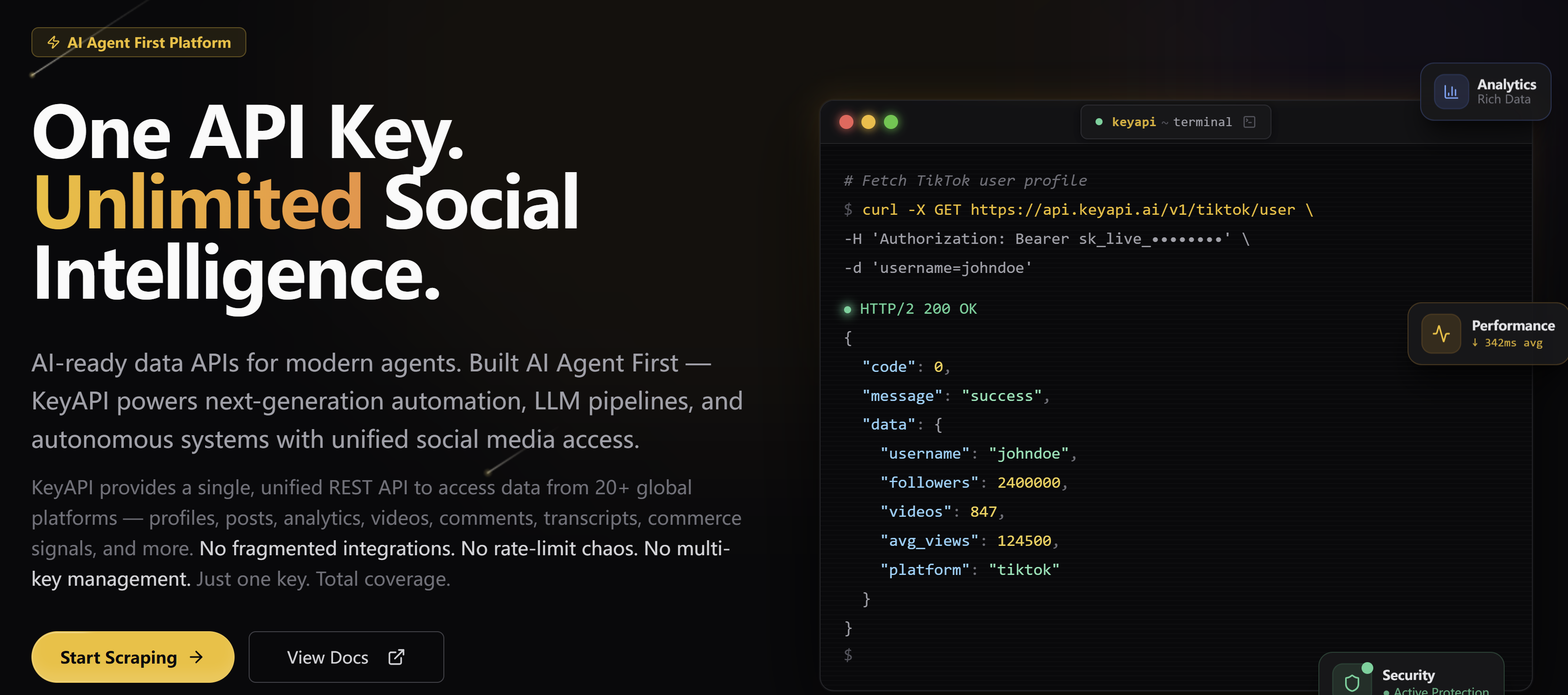 Homepage screenshot