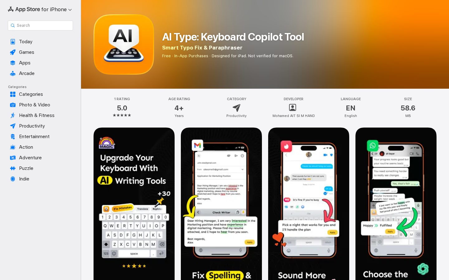 Keyboard Copilot Homepage