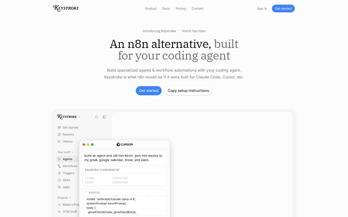 Keystroke Homepage