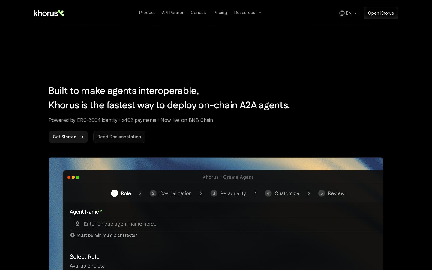 Khorus Homepage