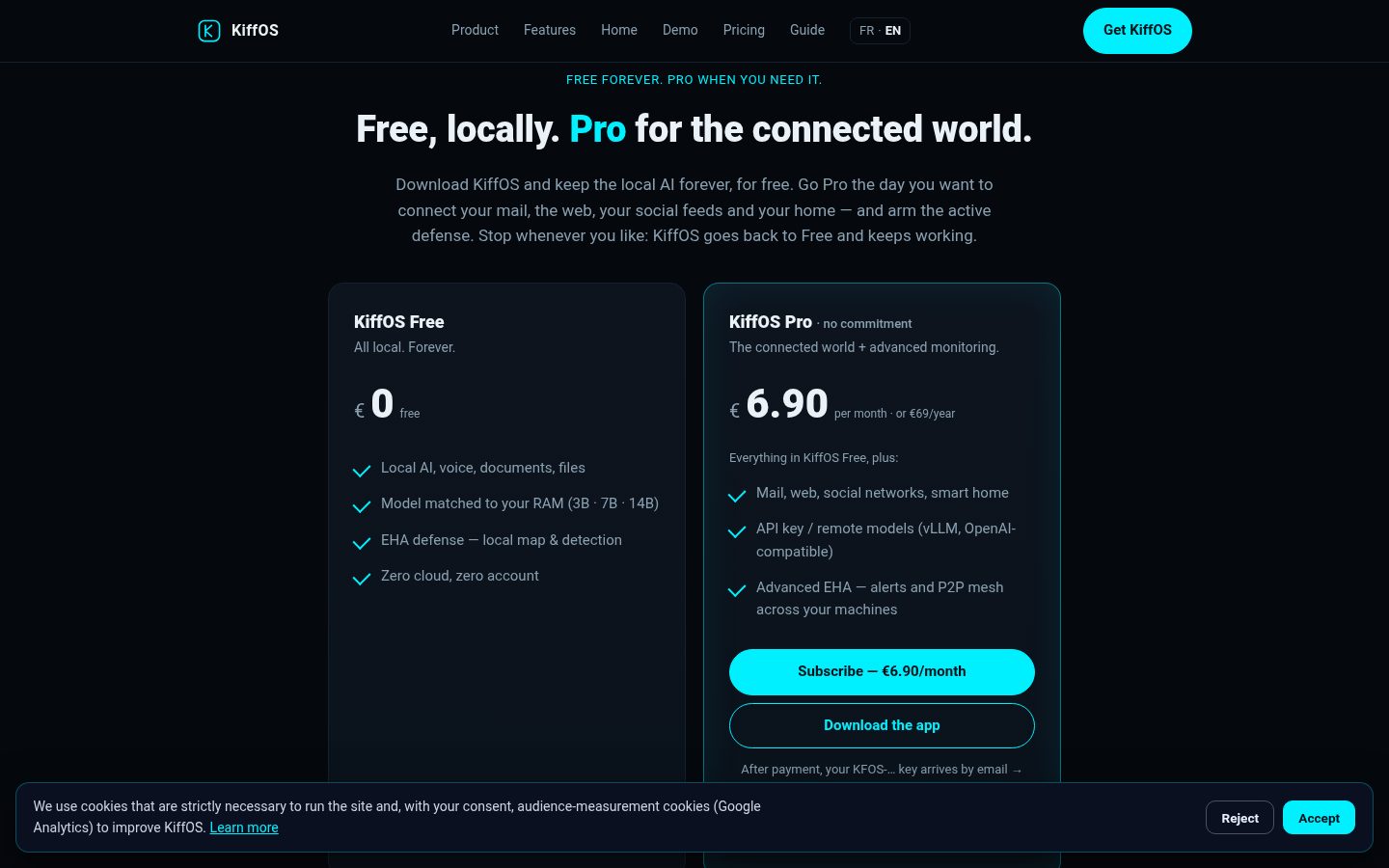 KiffOS Pricing