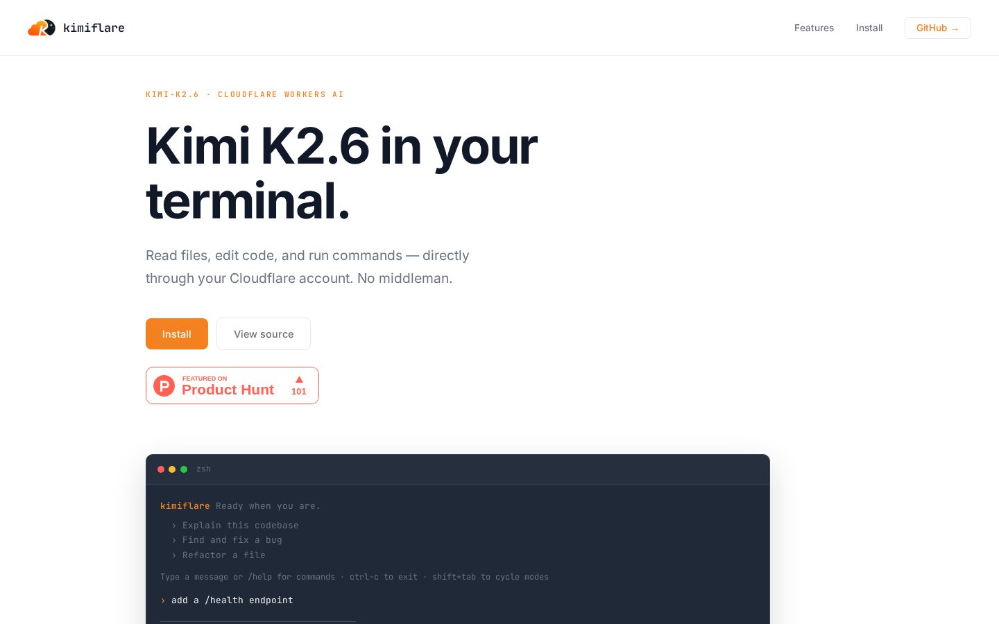 kimiflare Homepage