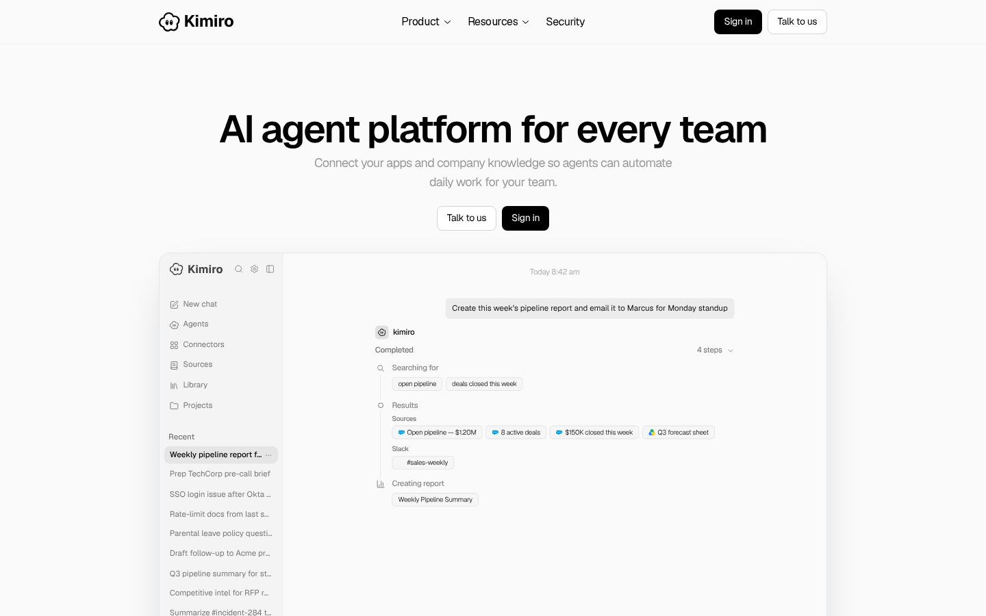 Kimiro Homepage