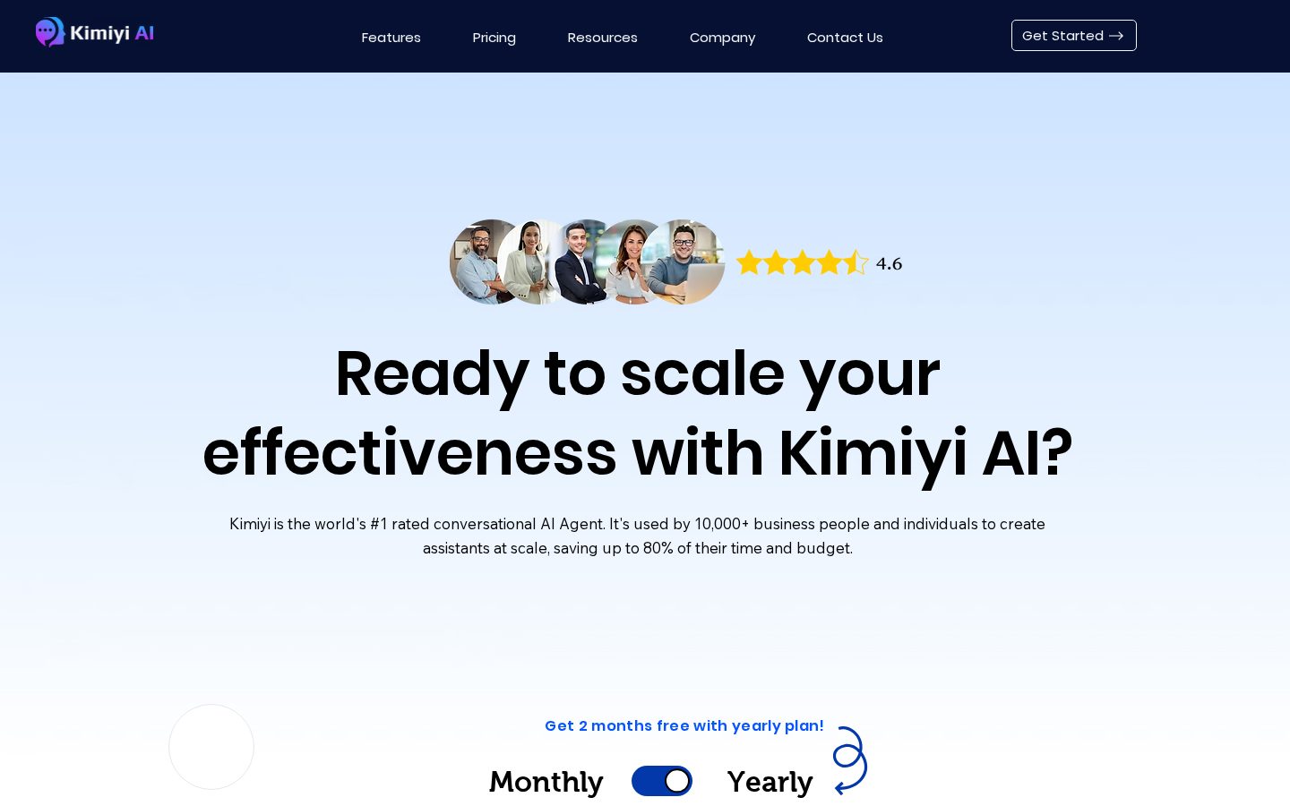 Kimiyi AI Pricing
