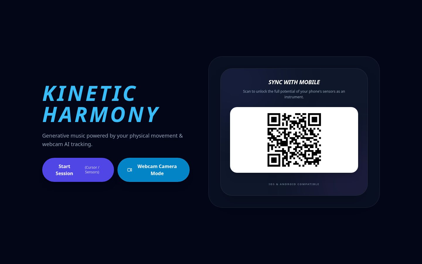 Kinetic Harmony Homepage
