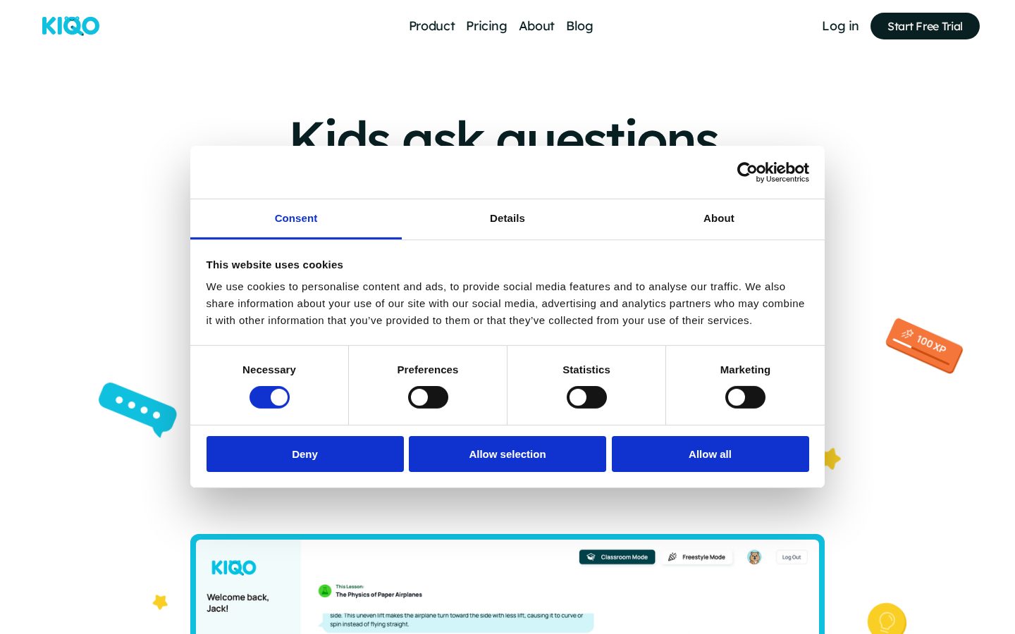 Kiqo Homepage