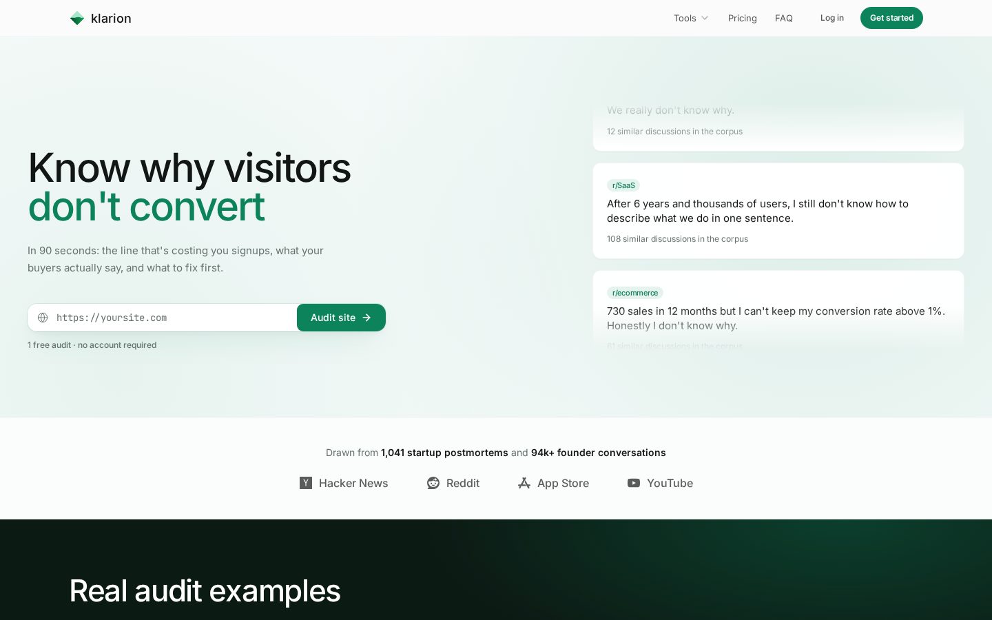 Klarion Homepage