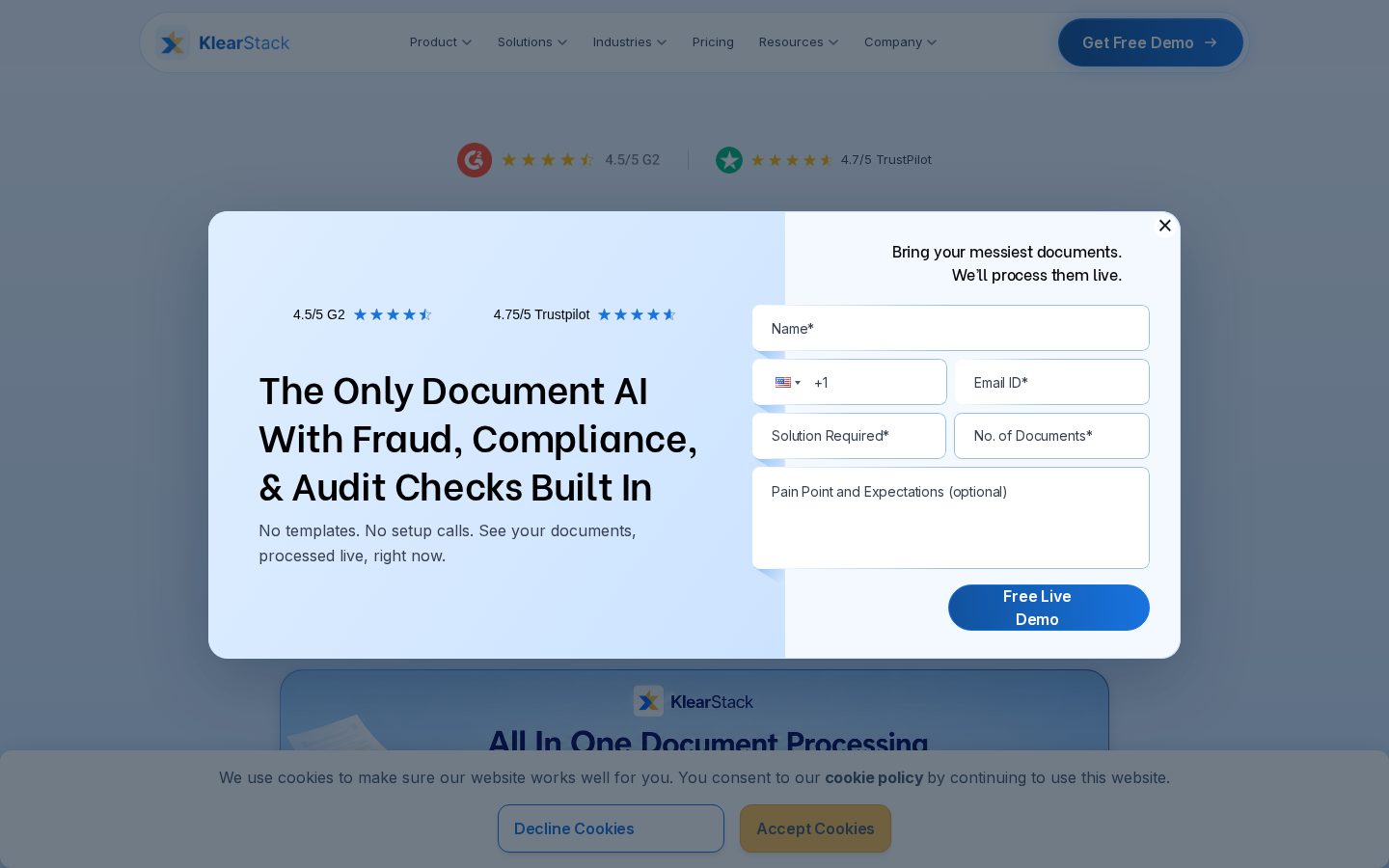 KlearStack Homepage