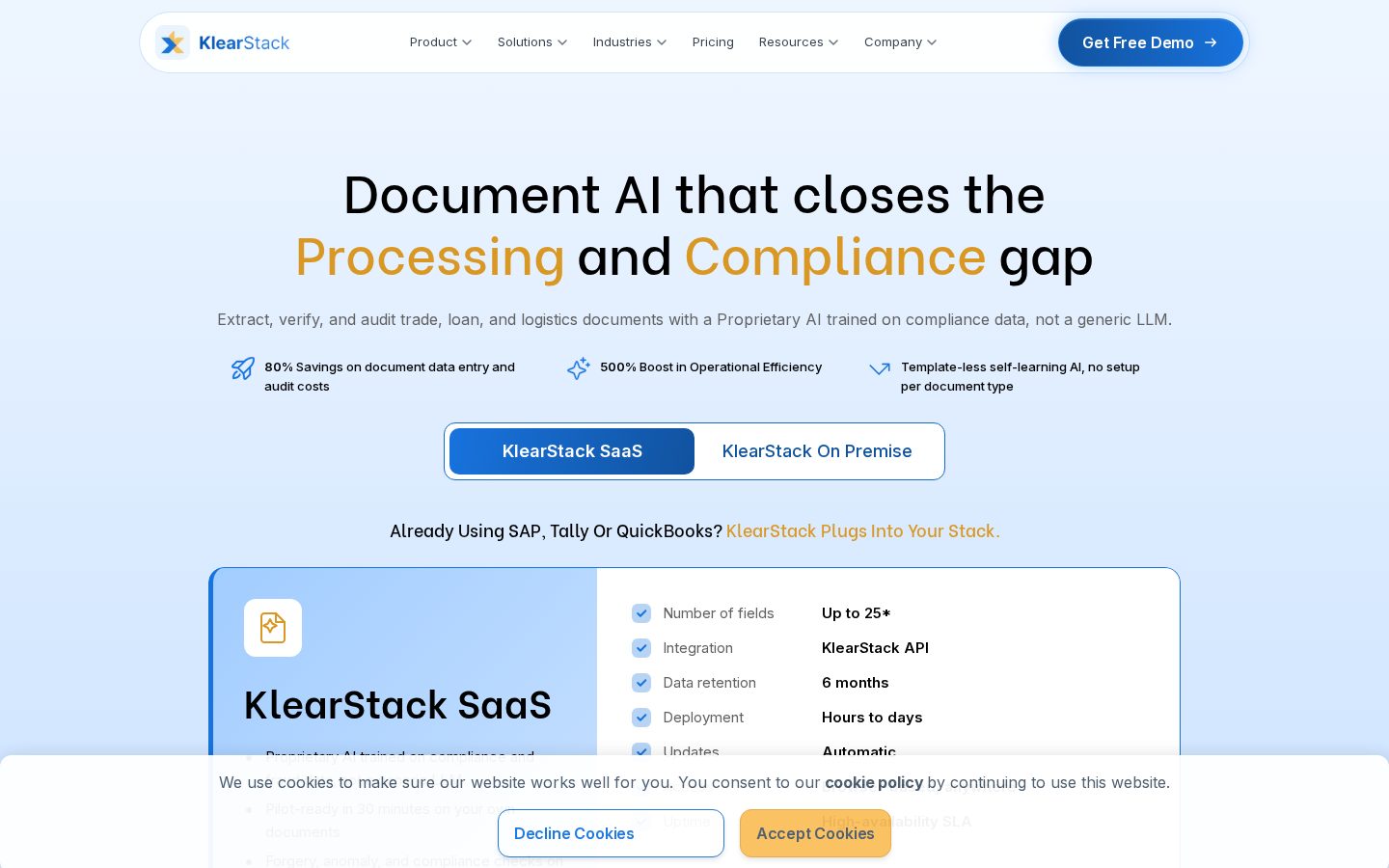 KlearStack Pricing