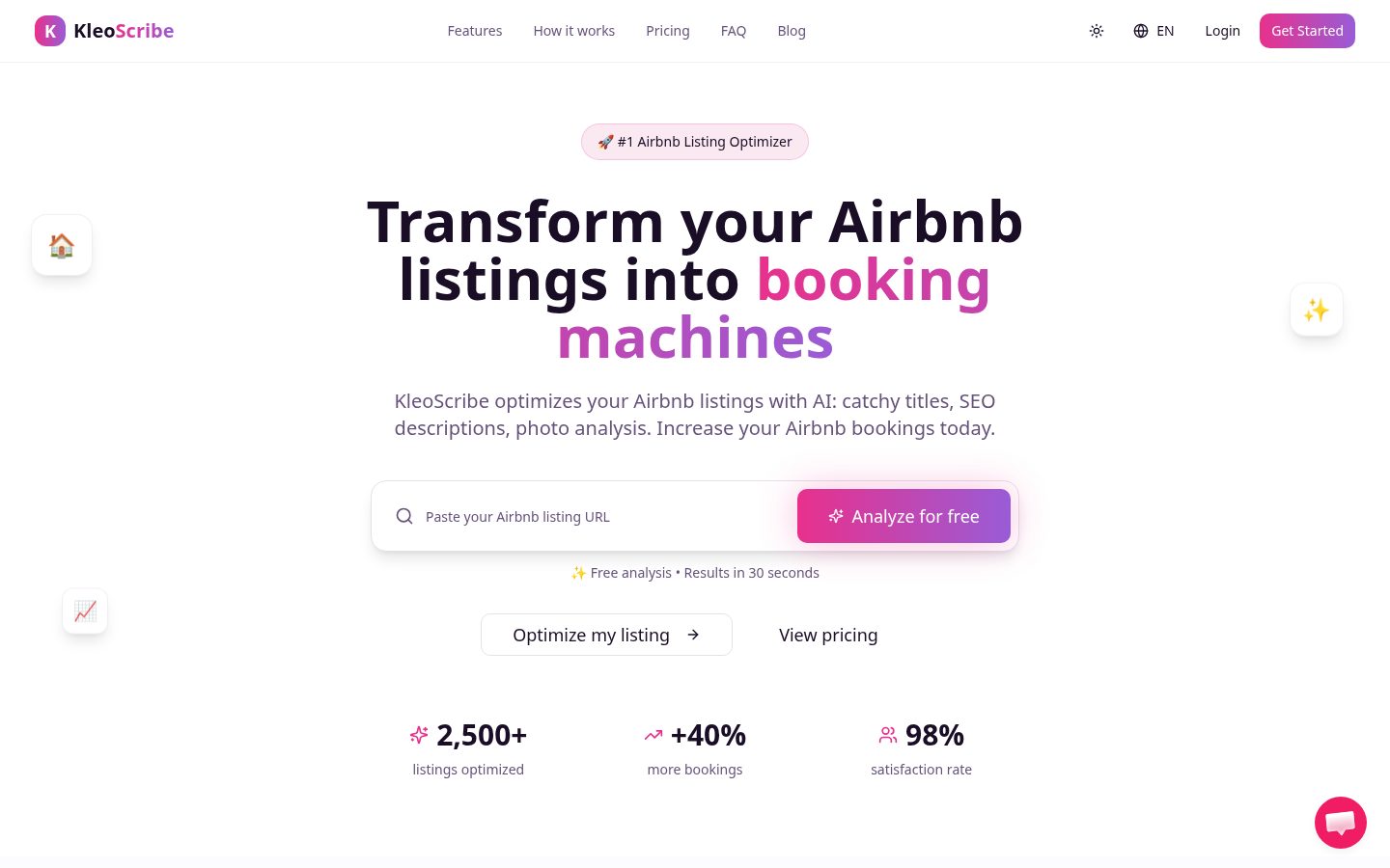 KleoScribe Homepage