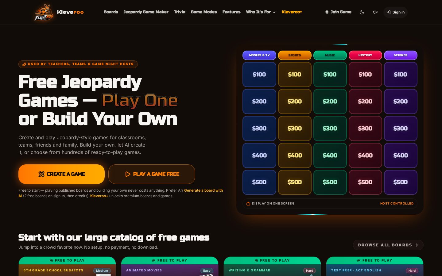 Kleveroo Homepage