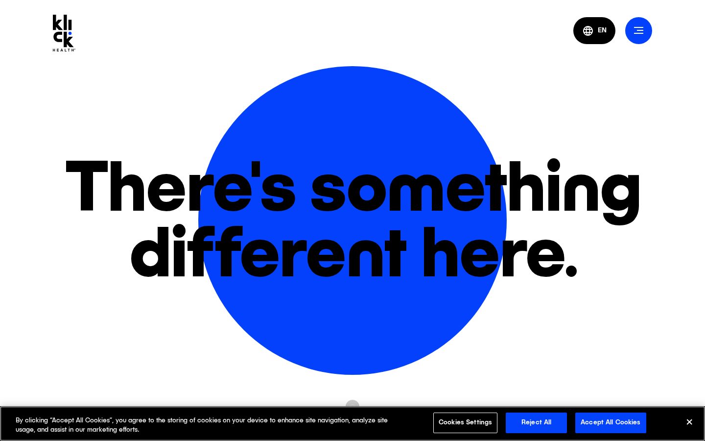 Klick Homepage