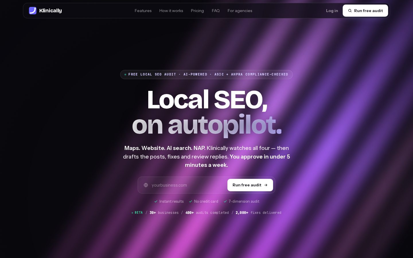 Klinically Homepage