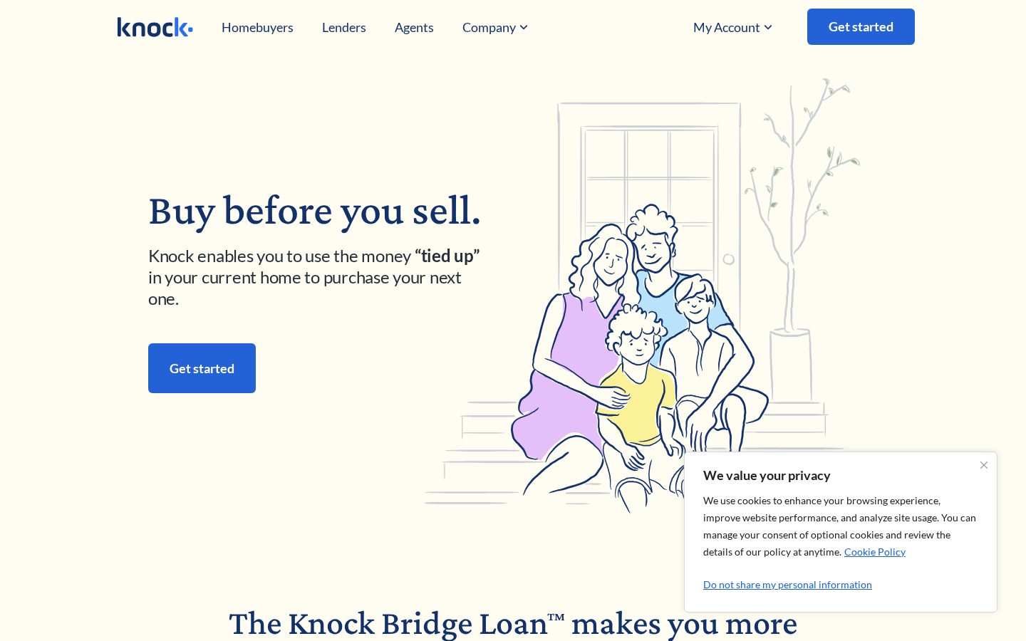 Knock Homepage