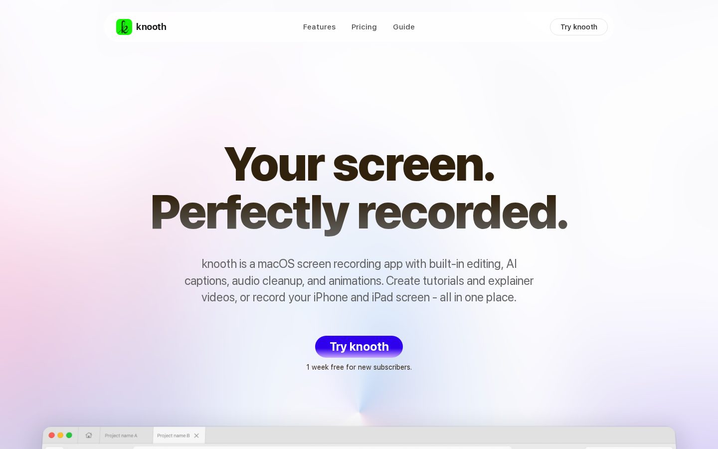 knooth Homepage