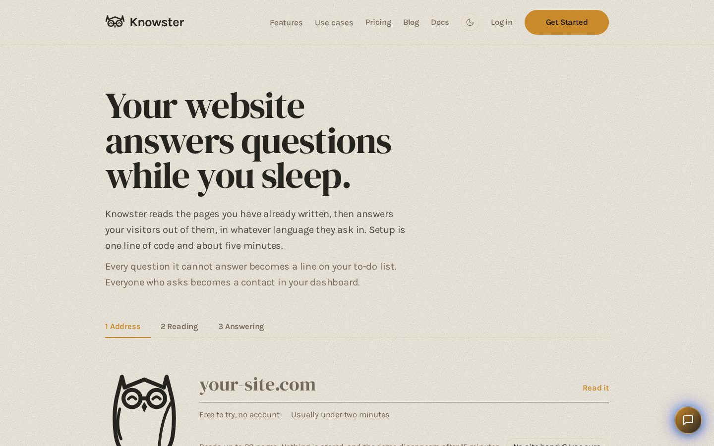 Knowster Homepage