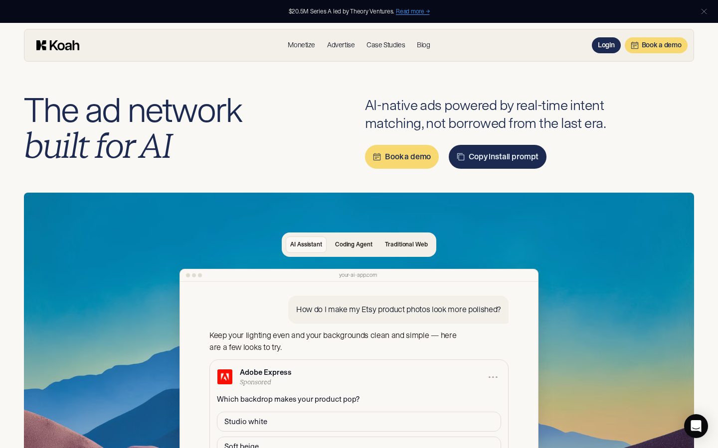 Koah Labs Homepage