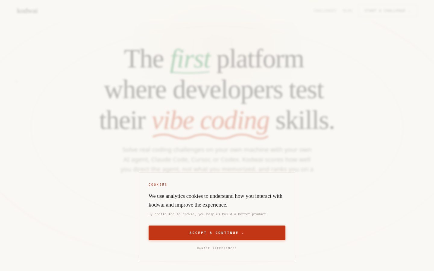 Kodwai Homepage
