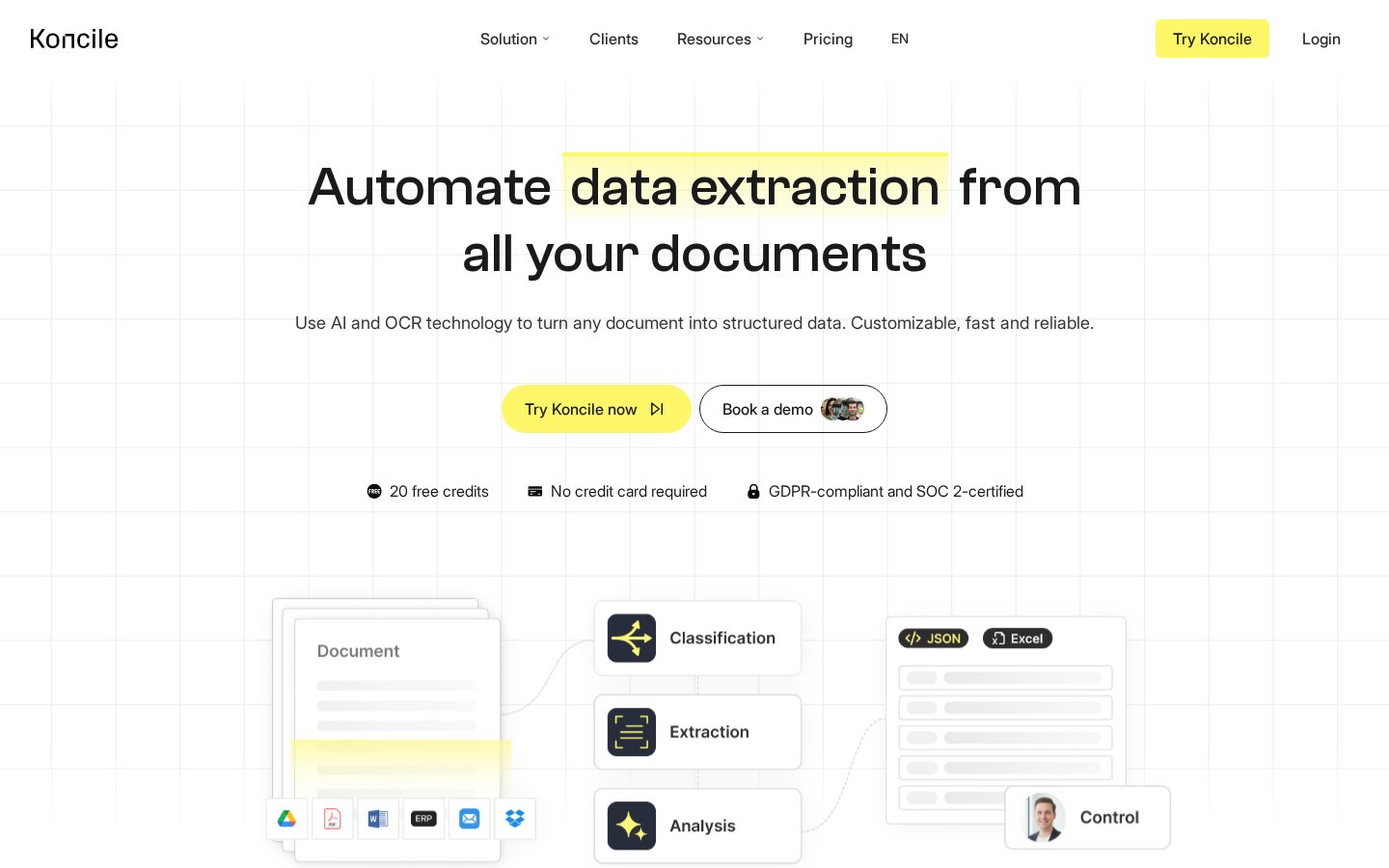 Koncile Homepage