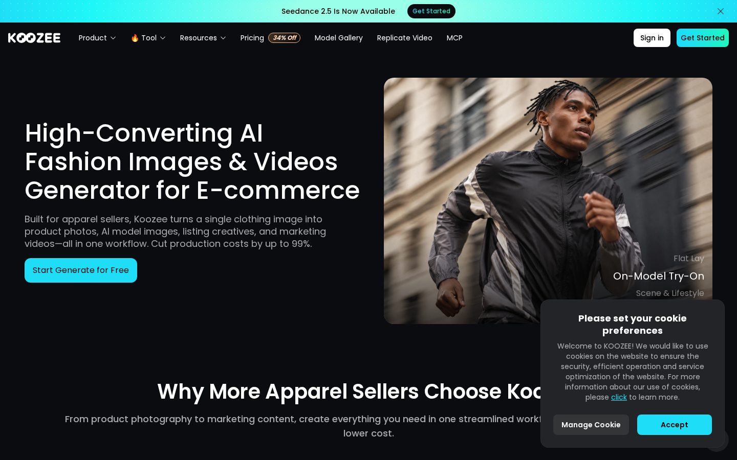 Koozee Homepage